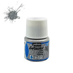 Peinture textile Setacolor pailletés tissus clairs 45 ml - 209 - Argent