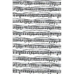 Feuille Décopatch - Partition de musique - 30 x 40 cm