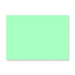 Carte faire part Pollen 210g 106 x 213mm par 25 - Vert Jade
