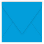 Enveloppe faire part Pollen 120g 165 x 165mm par 20 - Bleu Turquoise