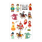 Stickers 3D Cooky chevaliers x 18