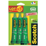 Tube de colle universelle en gel - lot de 3 pièces