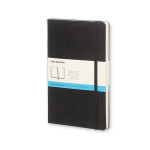 Carnet de notes Classic grille pointillés 13 x 21 cm Noir