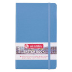 Carnet de croquis Bleu ciel 140 g/m² 80 feuilles - 12 x 12 cm