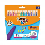 Feutre Kid Couleur Baby 12 pcs - Bic